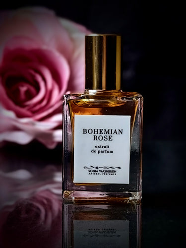 Bohemian Rose Perfume Oil. Sonia Washburn Natural Perfumes