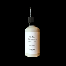 Load image into Gallery viewer, Coffee, Cardamom &amp; Patchouli. Luxury Body Oil body oil Sonia Washburn Natural Perfumes
