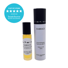Load image into Gallery viewer, EMBRACE Aromatherapy Perfume Oil. Natural Perfume.  Sonia Washburn
