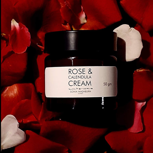Rose and Calendula Cream  Sonia Washburn Natural Perfumes